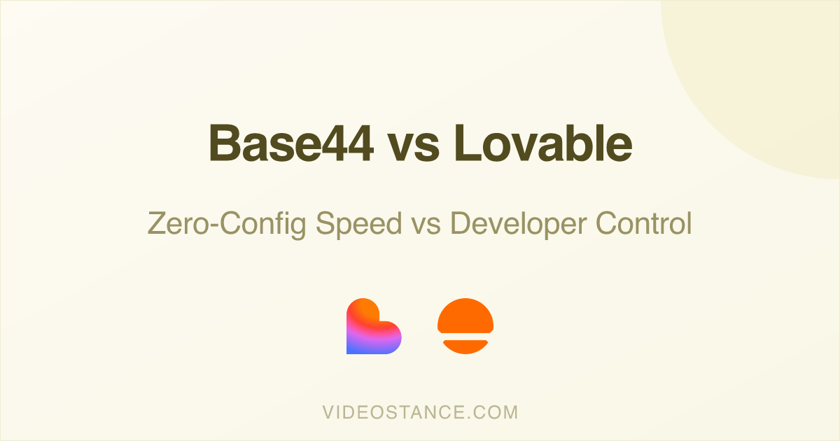 Base44 vs Lovable: Zero-Config Backend vs Developer Control
