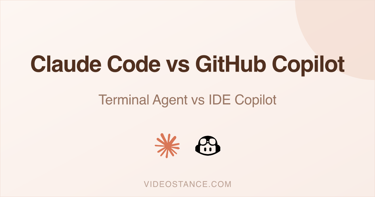Claude Code vs GitHub Copilot: Autonomous Agent or In-Editor?