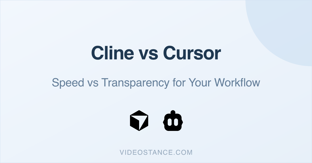 Cline vs Cursor: Speed vs Total Control