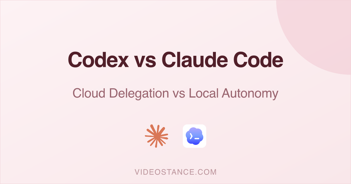 Codex vs Claude Code: Cloud Delegation vs Local-First Control